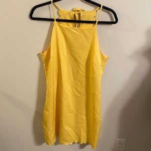 Formal/ business casual dress yellow NWT